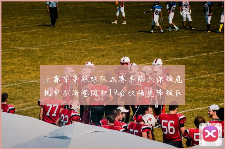 上赛季争冠球队本赛季陷入保级危机申花海港同积19分仅领先降级区4分